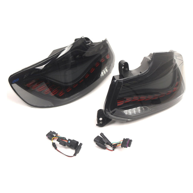 L&R Smoked LED Tail Lights Rear Lamp Assembly For BMW 2 F22 F23 F87 14-20
