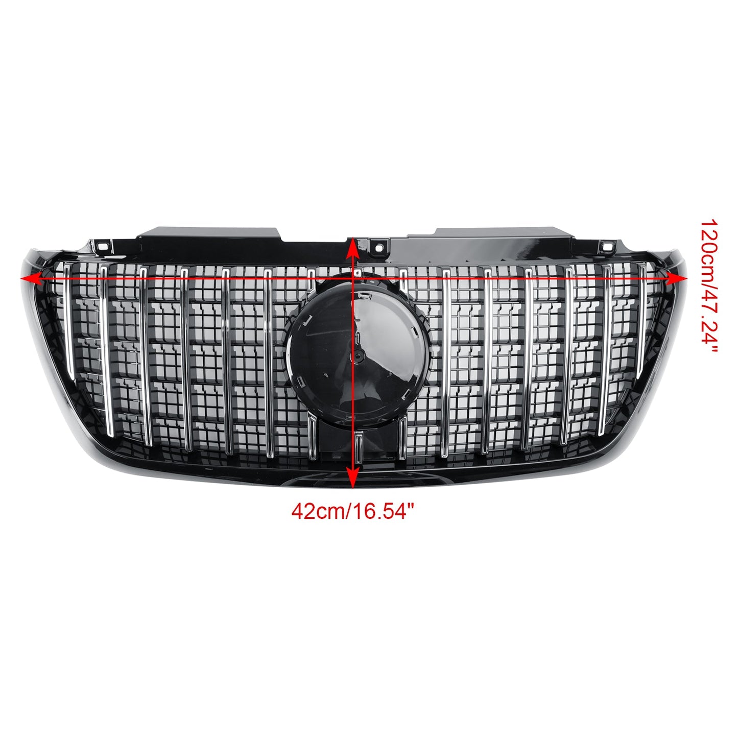 2018-2023 Mercedes Sprinter W907 W910 GTR Style Front Bumper Grille Grill (Without badge)