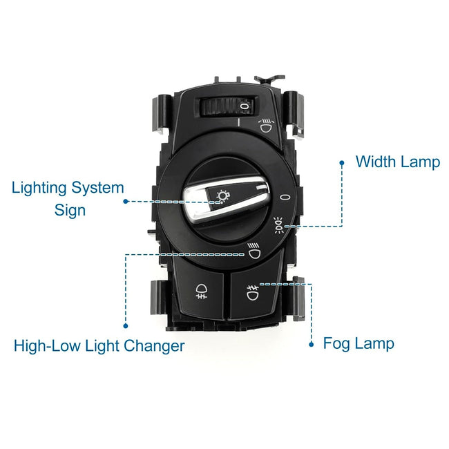 2007-2011 For BMW 323i Headlight Switch Fog Light Control Switch 61319169405