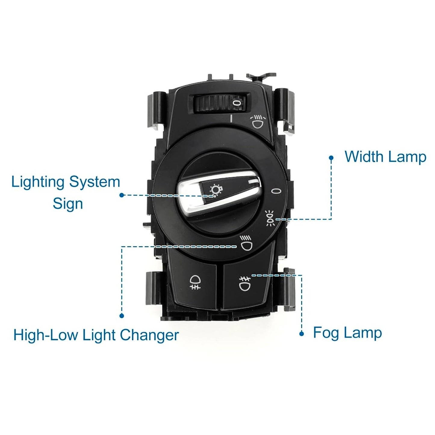 2007-2011 For BMW 325i Headlight Switch Fog Light Control Switch 61319169405