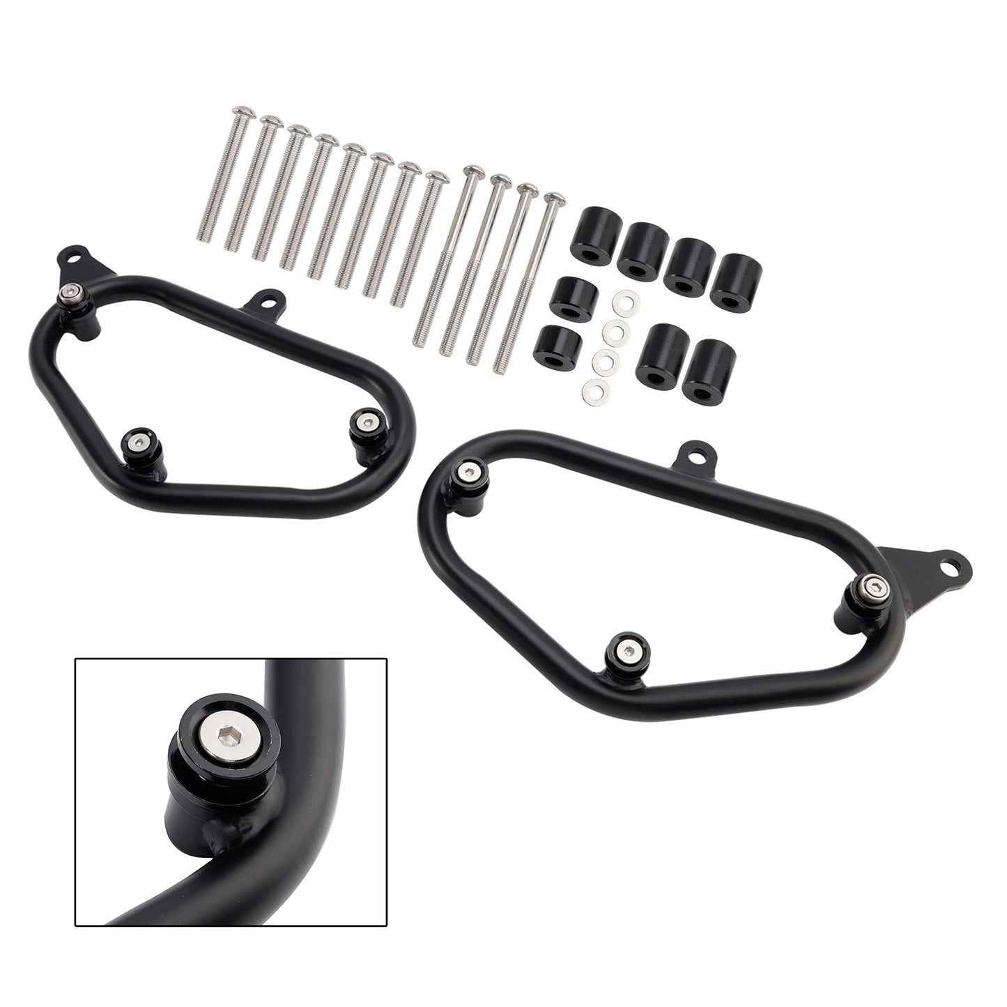 2024-2025 Kawasaki Eliminator 500 Side Saddle Bag Mounting Bracket Black