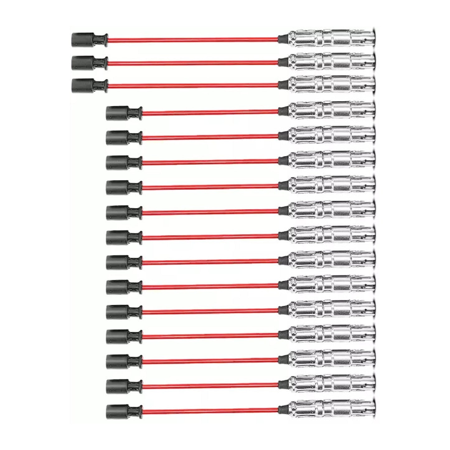 16pcs Spark Plug Ignition Wire Set 1121500218 For Mercedes Benz ML SLK 320 350