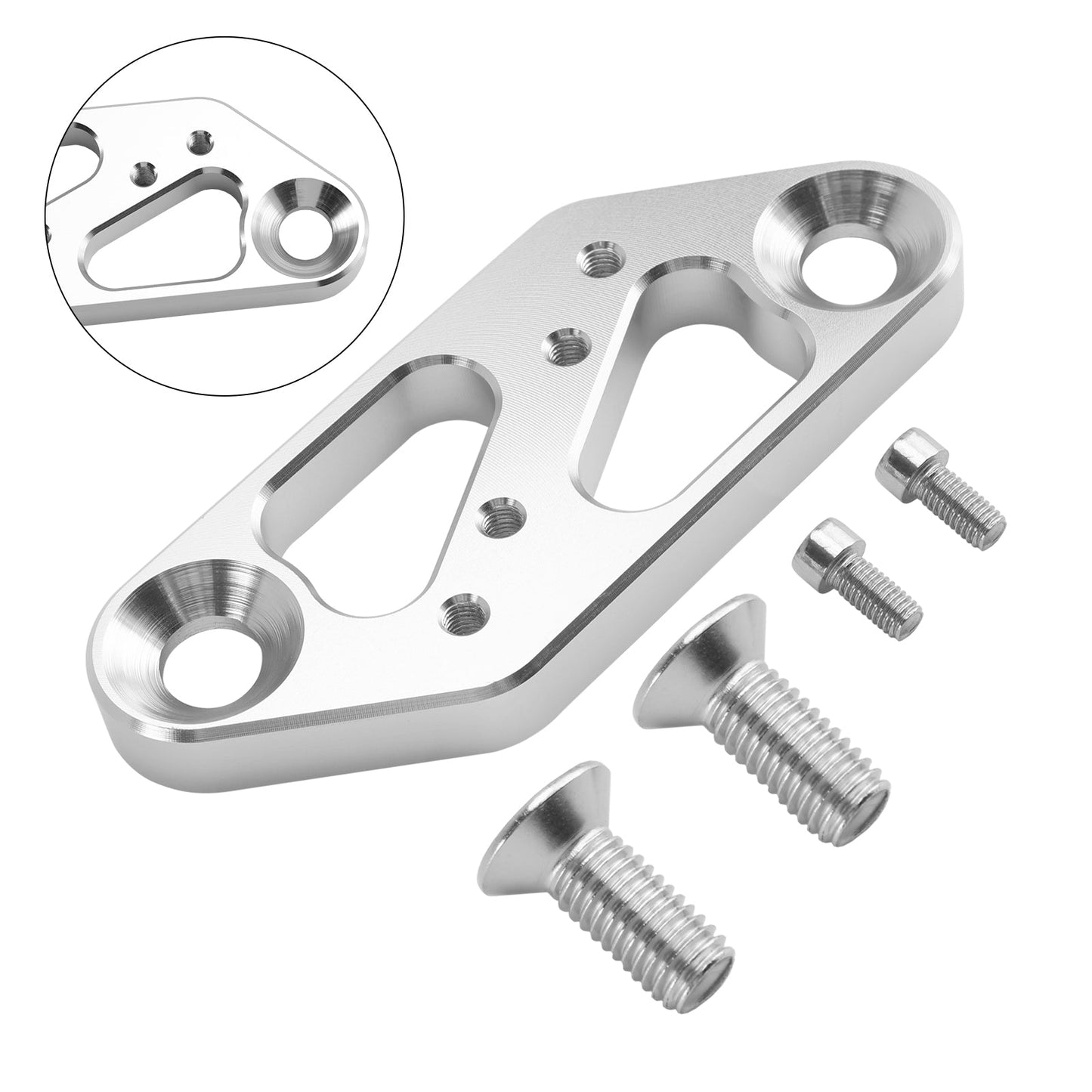 Fuel Pressure Regulator Mount Fit LS Cylinder Head Mounting Billet Fit Chevy