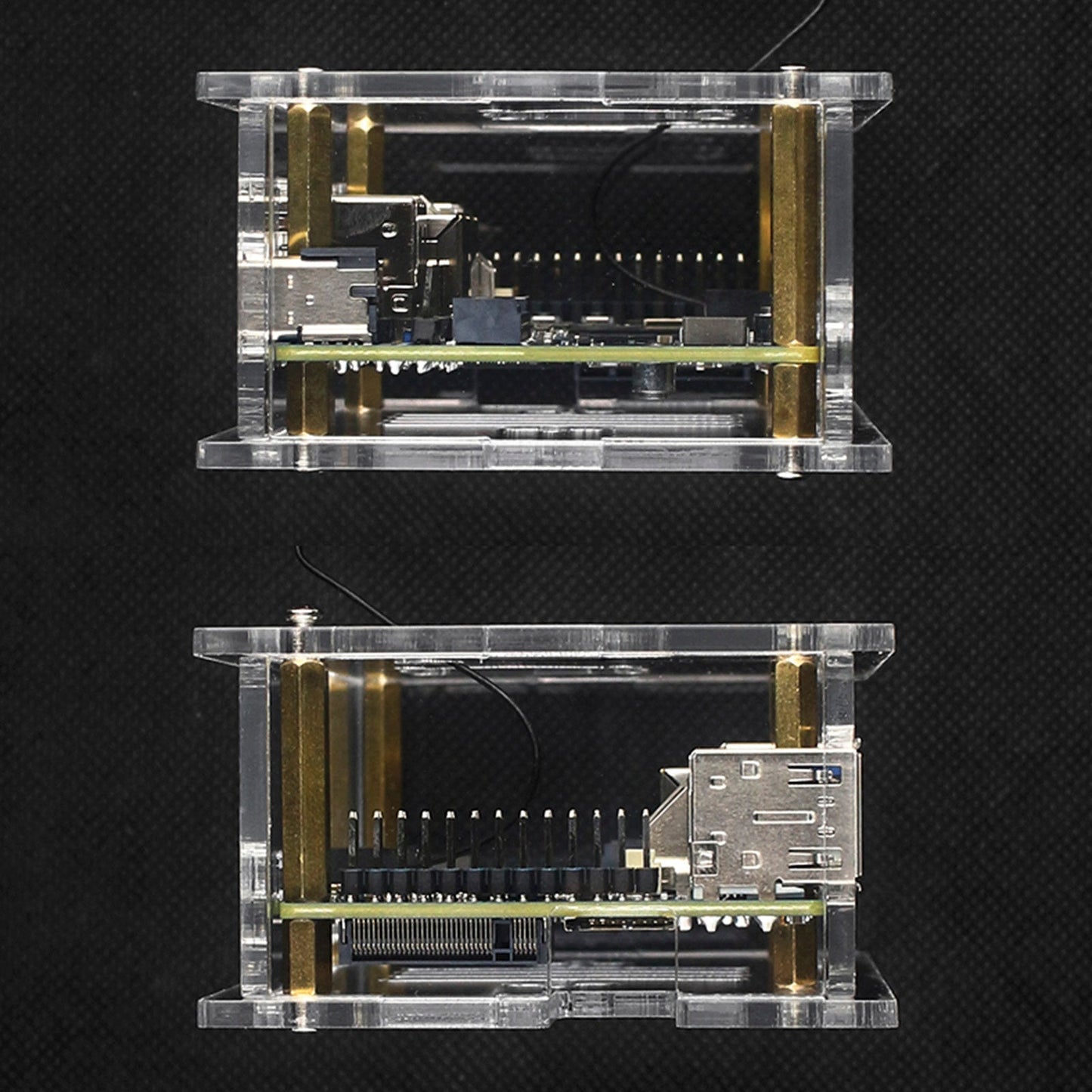 Orange Pi RV2 Dedicated Shell Development Board Acrylic Shell Transparent Box