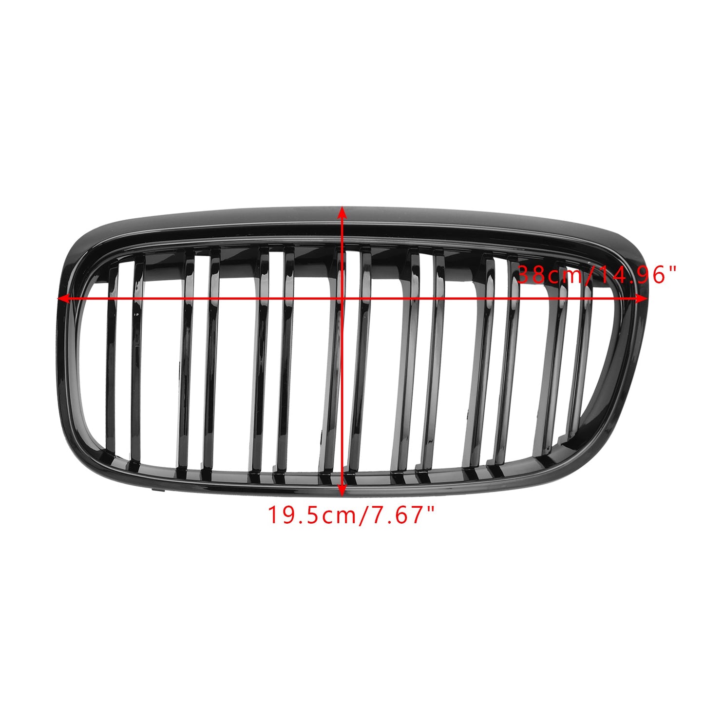 2018-2021 BMW 2 Series F45 F46 Gloss Black Front Kidney Grill Grille 2PCS