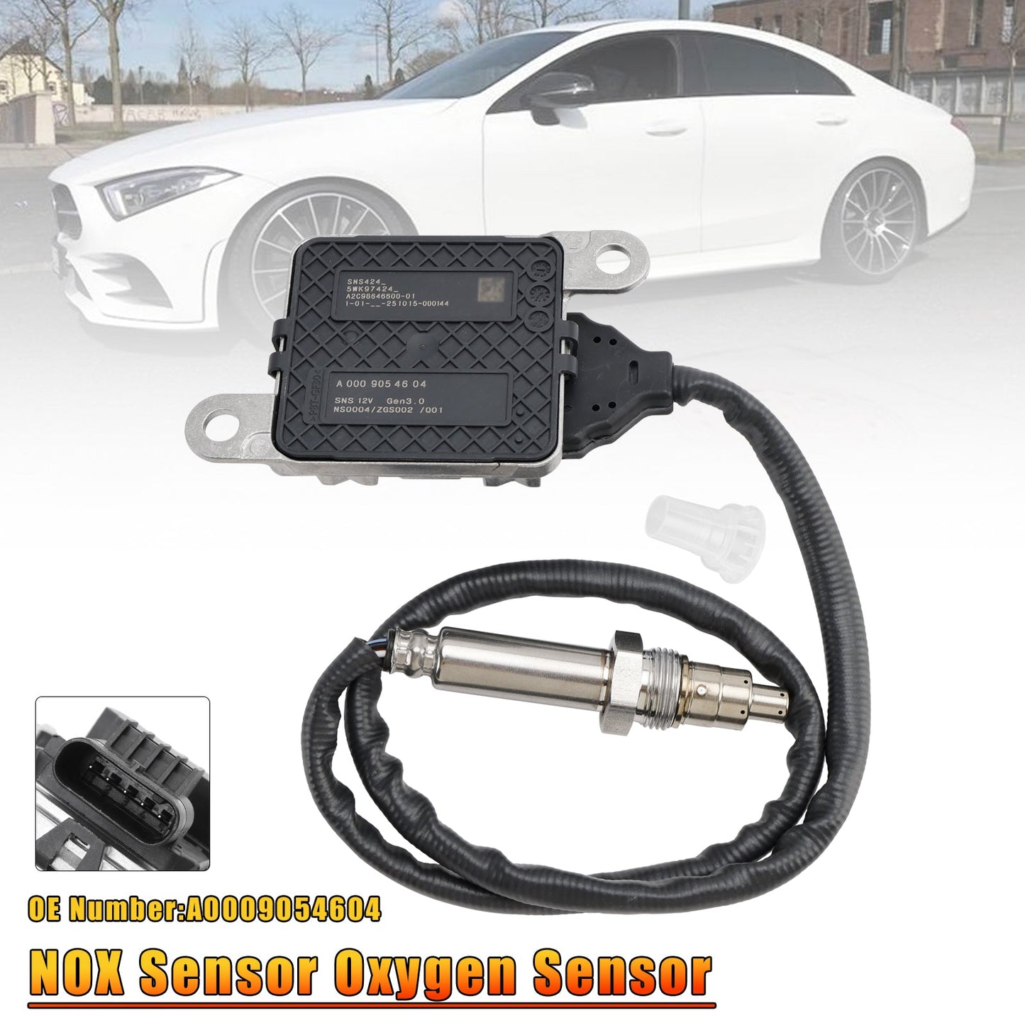 2017-2018 Mercedes-Benz E-CLASS W238 NOX Sensor Oxygen Sensor A0009054604