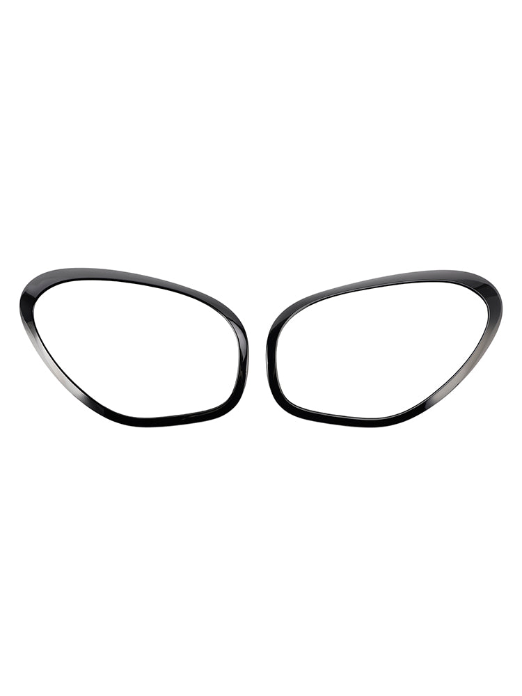 2011-2016 MINI Cooper R60 Countryman (Submodel: Base, S, S ALL4) 2pcs Gloss Black Headlights Ornamental Ring