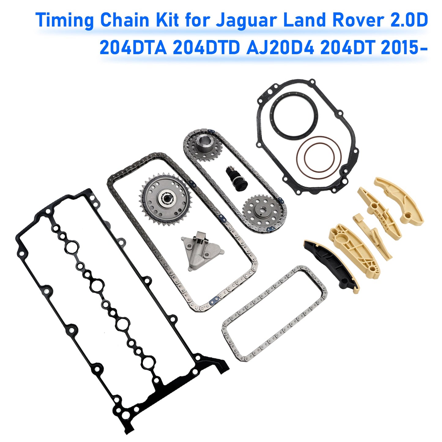 09/2019- For Land Rover Defender Station Wagon (L663) 204DTA 1999 Closed Off-Road Vehicle Timing Chain Kit LR073744