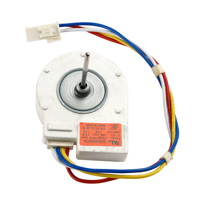 Exact Replacement Evaporator Fan Motor W10822580 for Whirlpool Kitchenaid