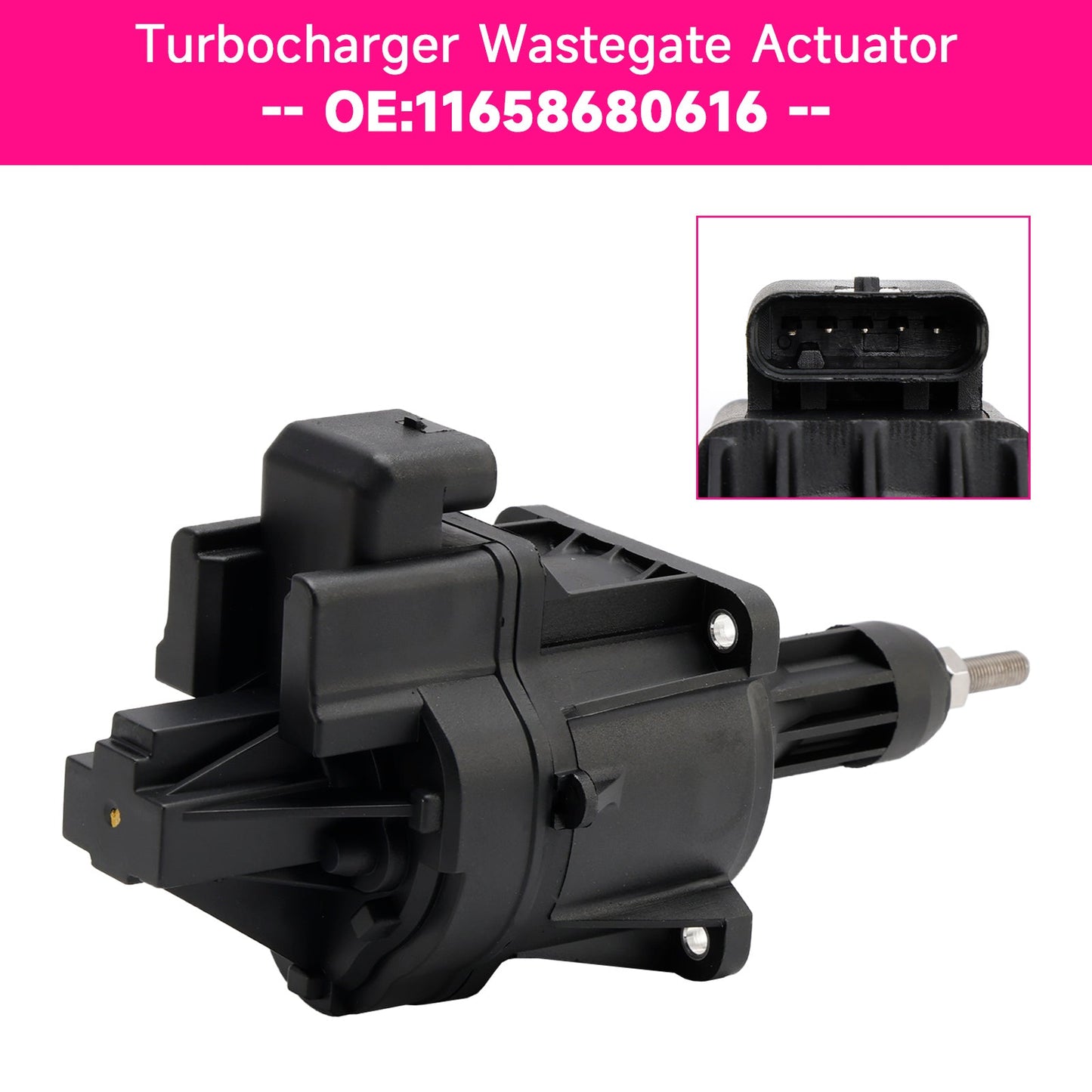 2016-2017 750Li xDrive Personalized Custom Edition four-seater 17 models N63B40B 330 8A/MT N63B40B 330 8A/MT Turbocharger Wastegate Actuator 11658680616