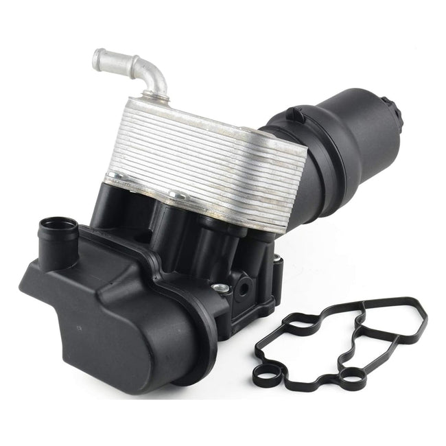 2007-2009 Volkswagen EOS 2.0T Engine Oil Cooler Oil Filter Assembly 06F115397J 06F115397H