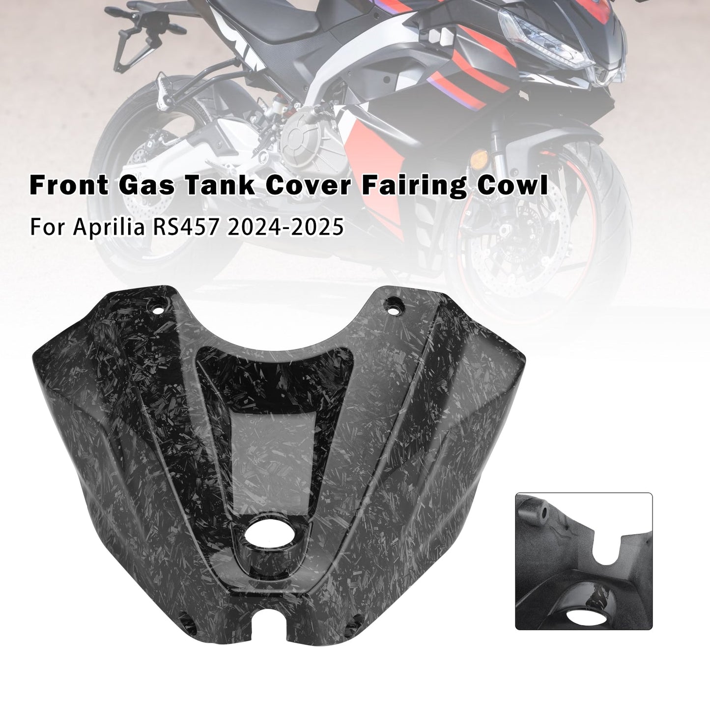 2024-2025 Aprilia RS457 RS 457 Front Gas Tank Cover Trim Fairing Cowl