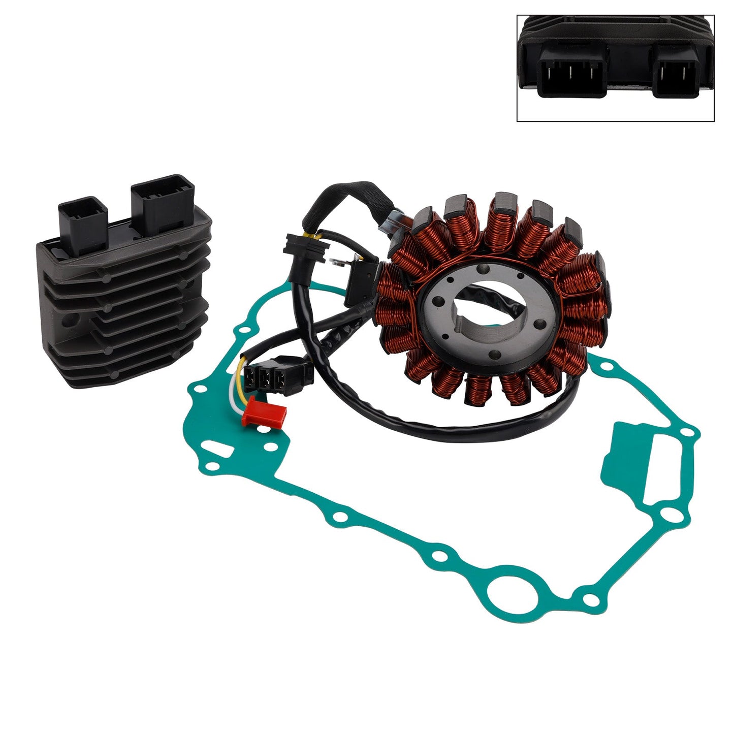 2008-2009 Honda NSS250X Forza 250 MF10 Audio Stator & Regulator Rectifier Gasket 31120-KVZ-632