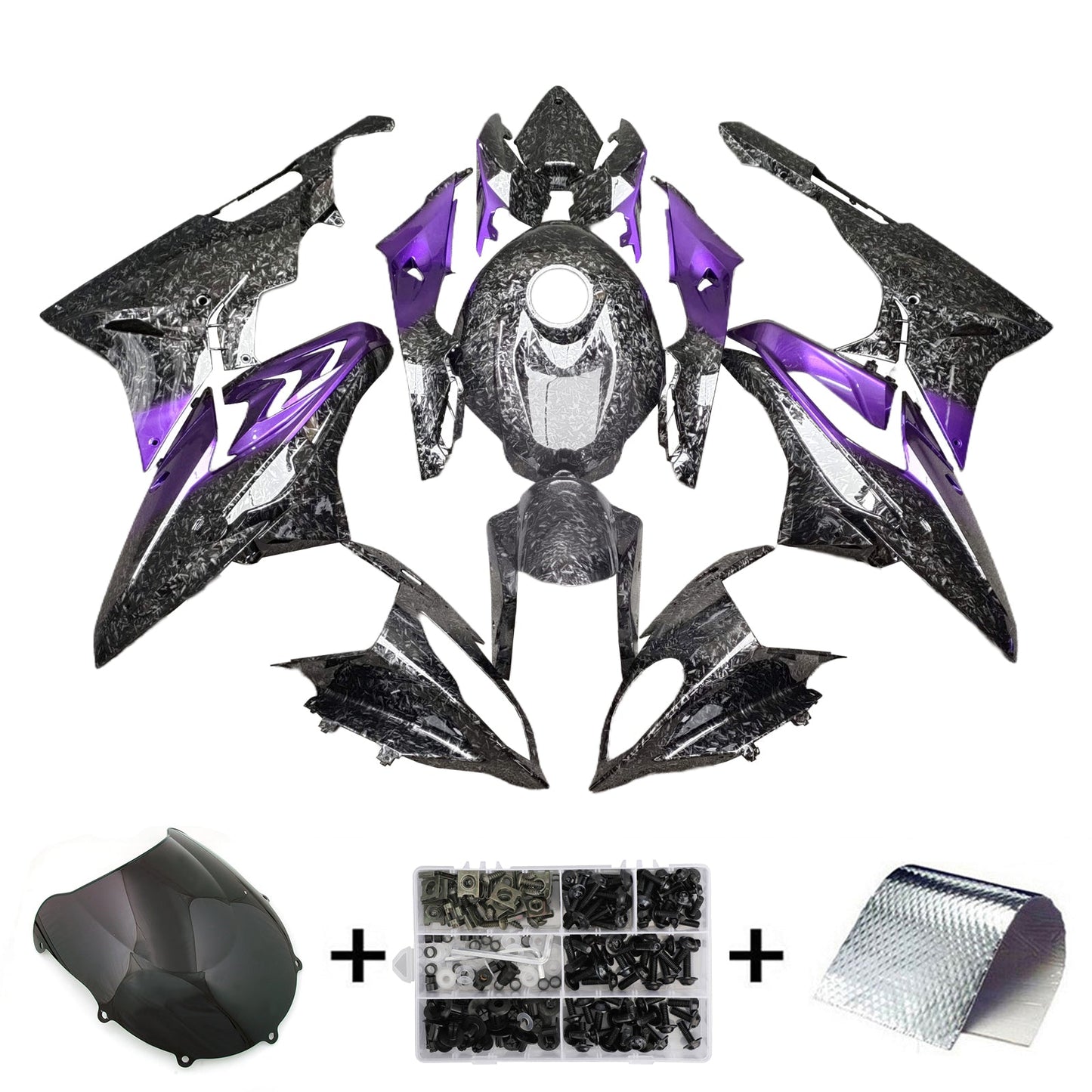 2017-2018 BMW S1000RR Injection Fairing Kit Bodywork Plastic ABS