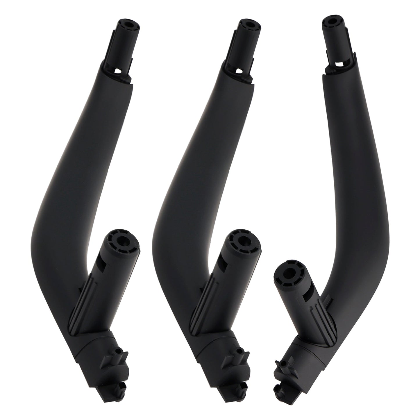 LHD 3PC Interior Door Handle Pull Cover For BMW X5 F15 X6 F16 2014-2018