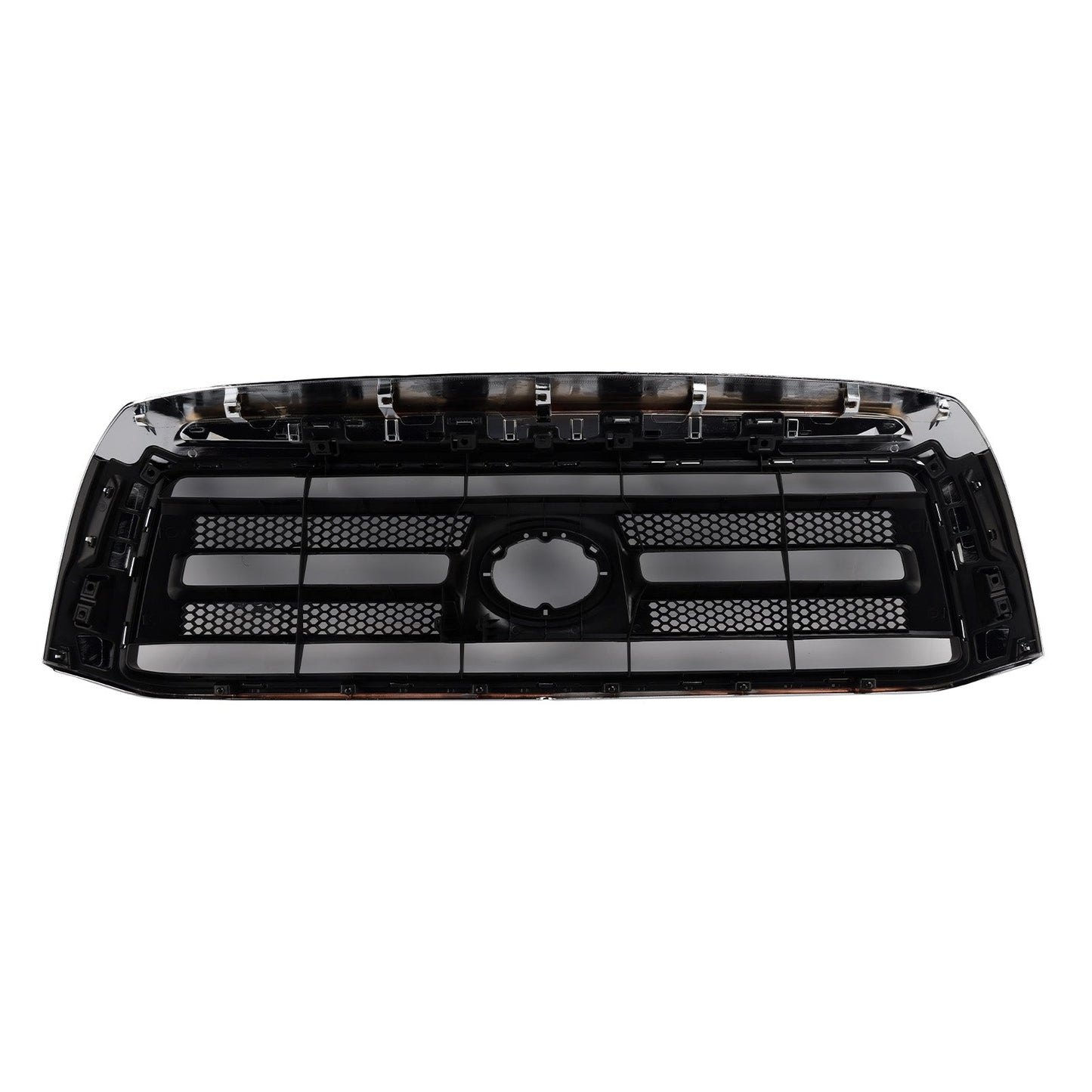 2006-2009 Toyota Tundra Matte Black Chrome Front Bumper Grill Grille