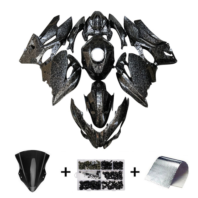 Injection Fairing Kit Bodywork Plastic ABS fit For Kawasaki EX400 Ninja400 2018-2024