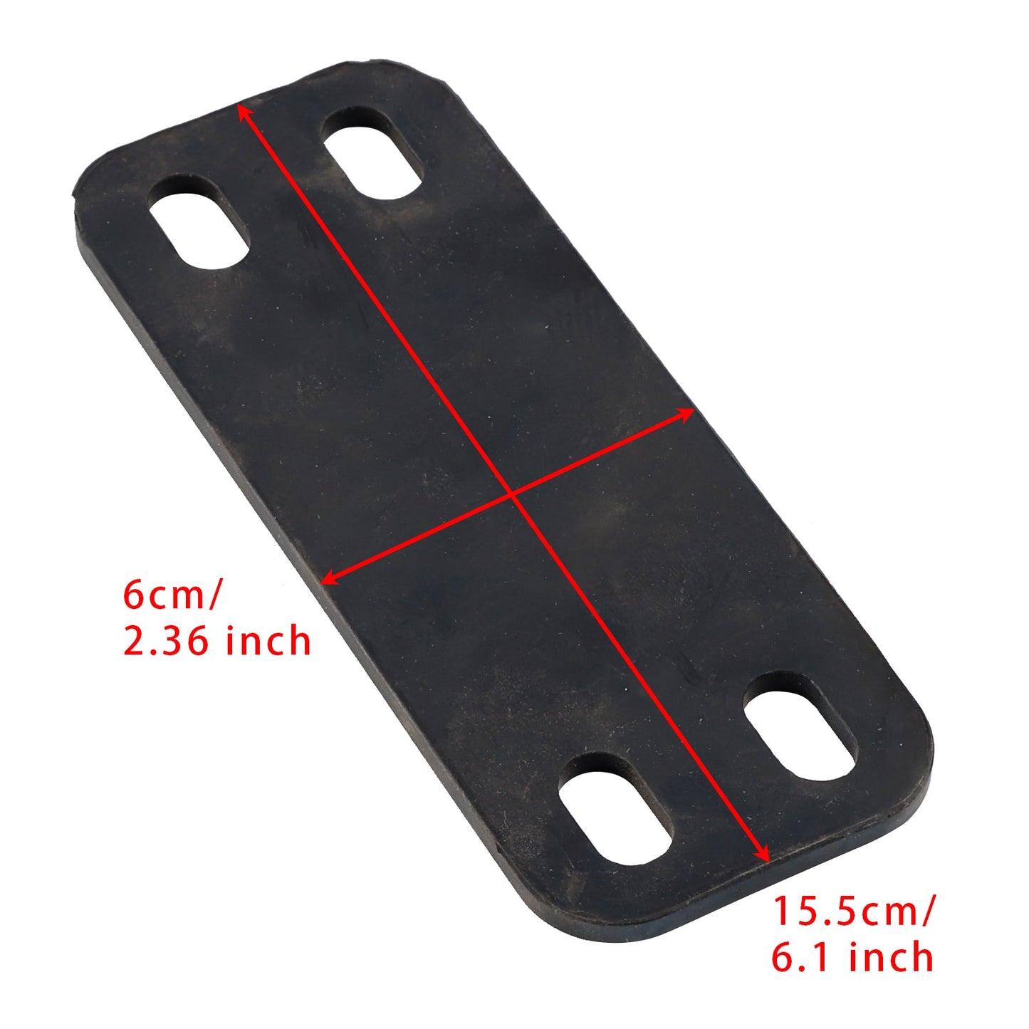 Peterbilt 359/379 Cab Lower Exhaust Stack Bracket Stainless 14-12998