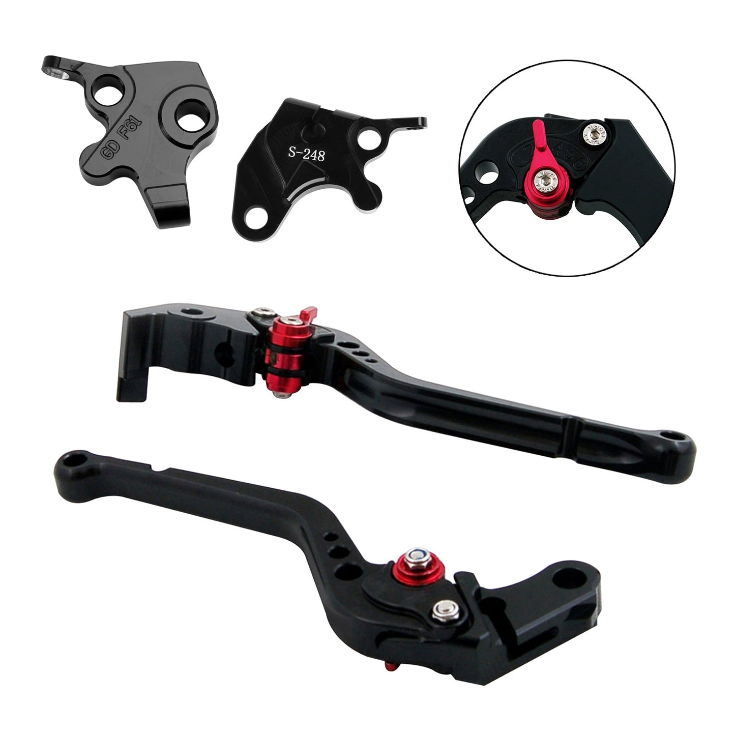 2008-2011 YAMAHA YZF R125 Long Clutch Brake Lever