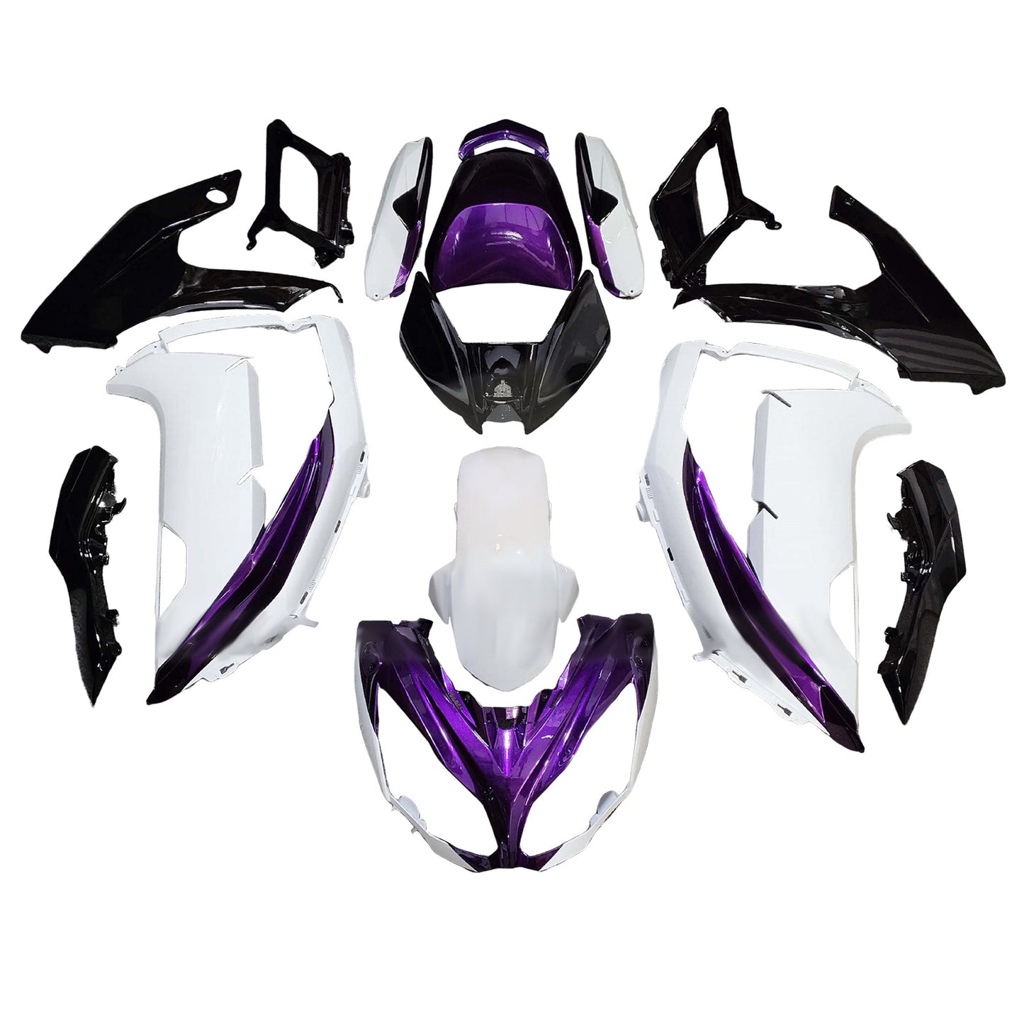 Injection Fairing Kit Bodywork Plastic ABS fit For Kawasaki ER-6F Ninja650 2012-2016
