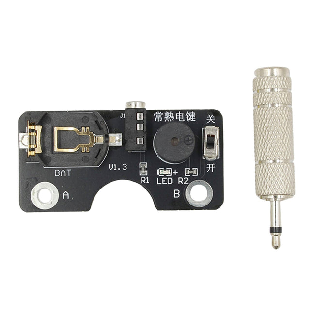 Morse Code CW Transmission Trainer Key Sound Light Circuit Board For Manual Key