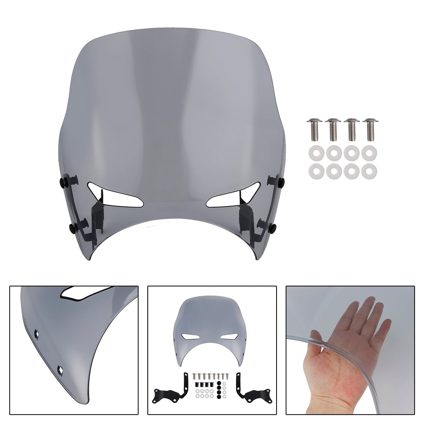 Windshield WindScreen fit for HONDA CB400 SUPER FOUR 19-22 CB1300 SUPER FOUR 25
