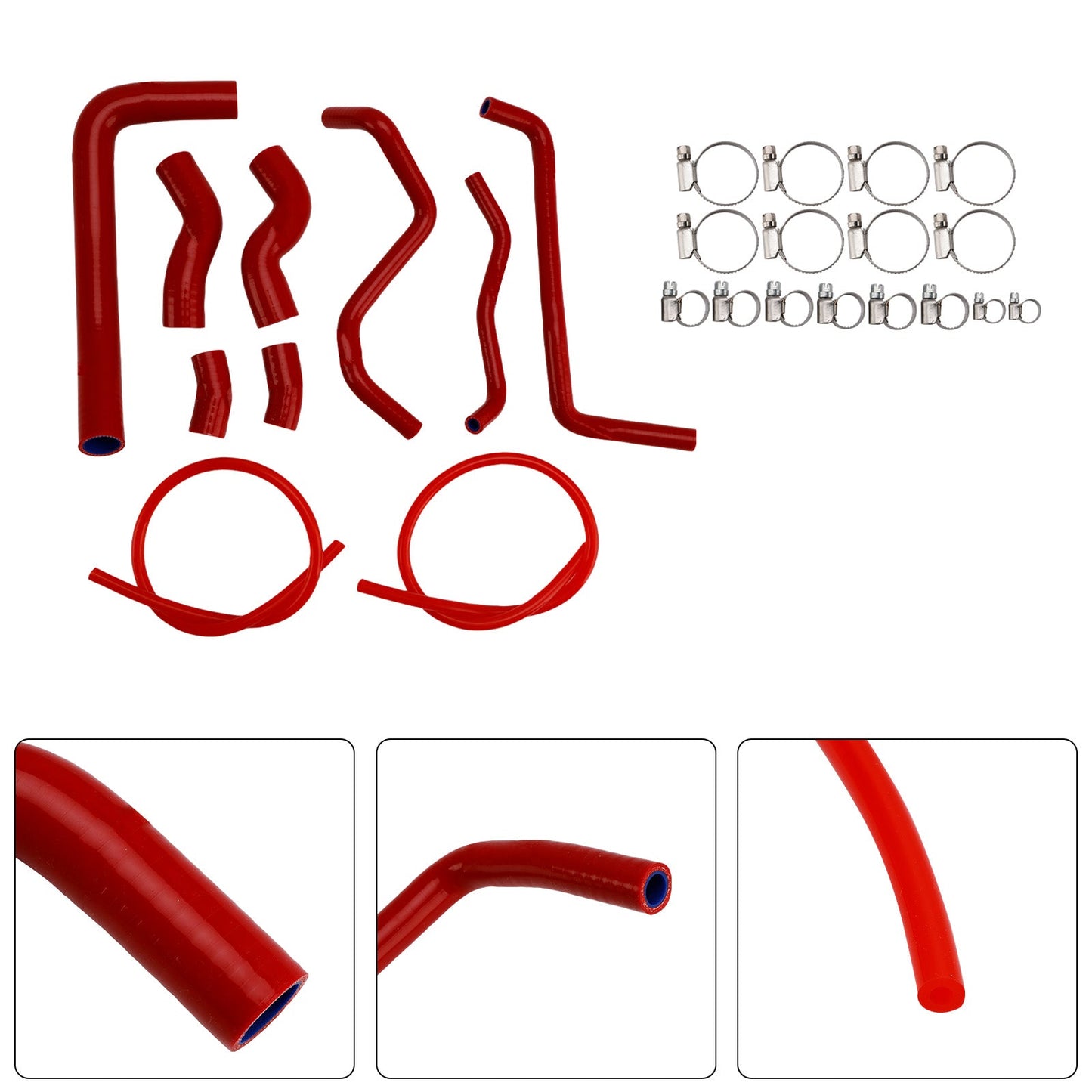 2016-2025 Suzuki SV 650 SV650 Silicone Radiator coolant Hose