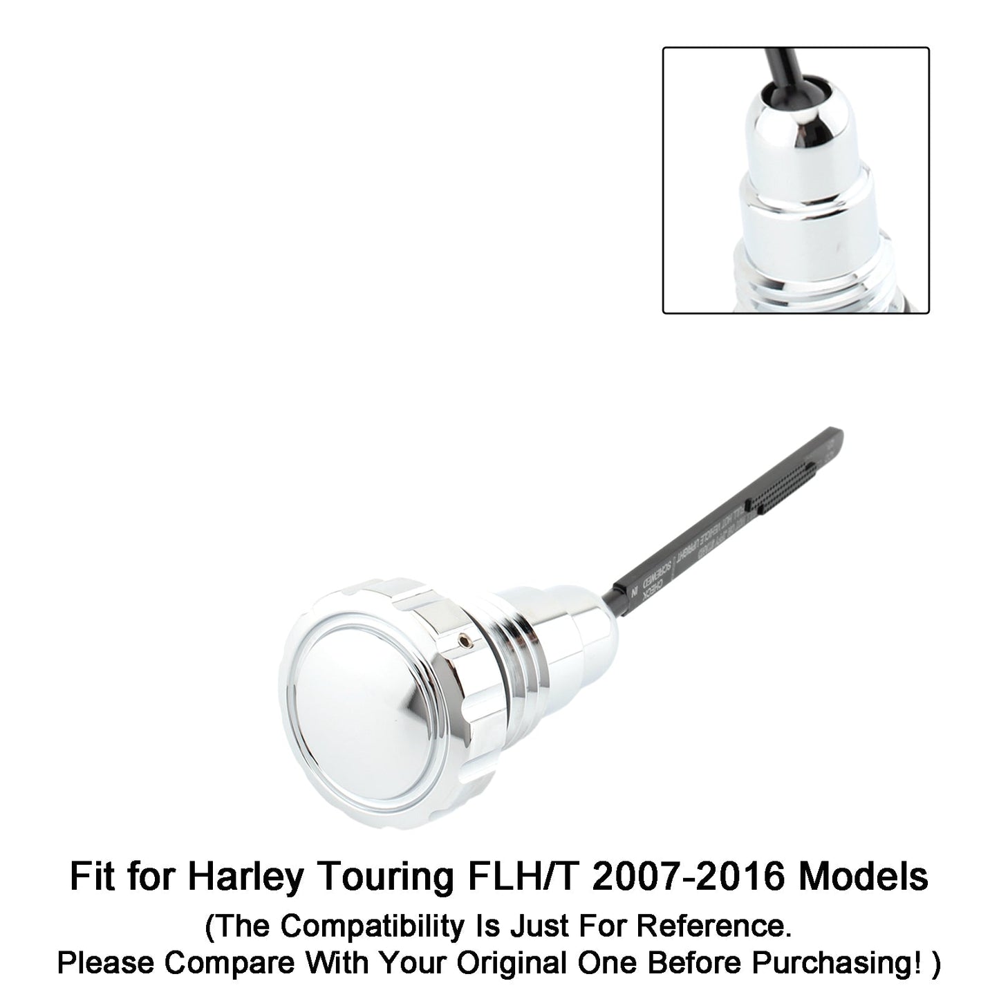 2007-2016 Harley Touring FLH/T Models Oil Dipstick Tank Cap Plug For Touring FLH/T