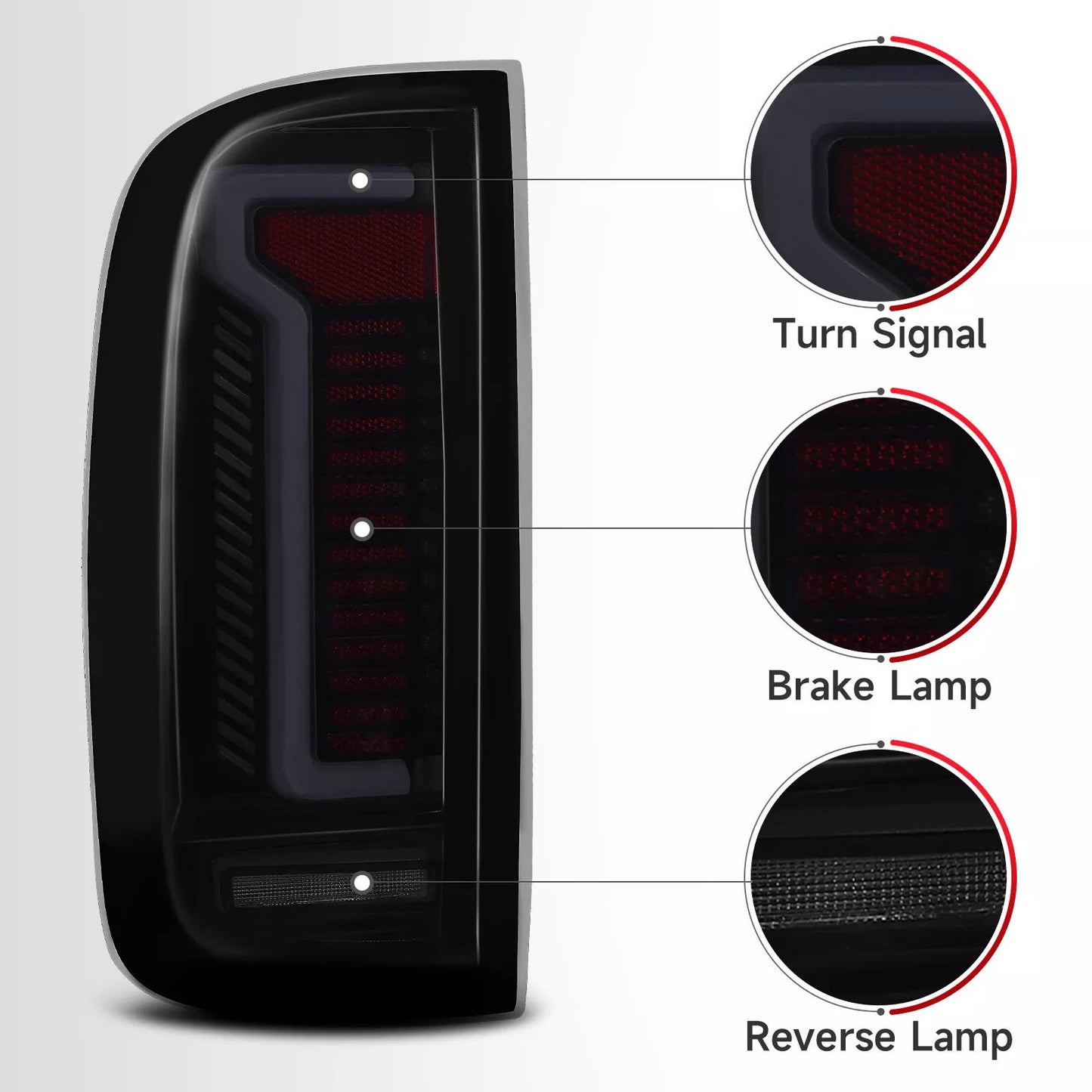 2015-2022 Chevy Colorado GMC Canyon Left+Right LED Tail Light Assembly