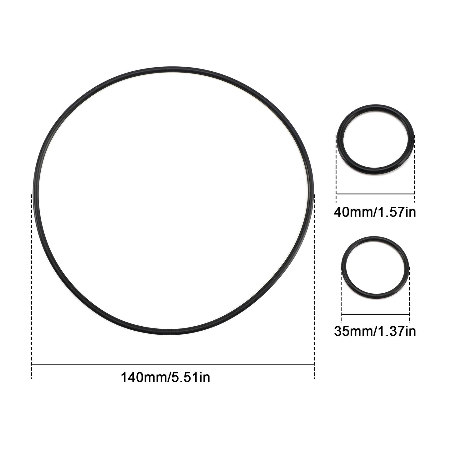 Volvo D11 D13 D16 Crankcase Breather O-Ring Gaskets Engine 21976104