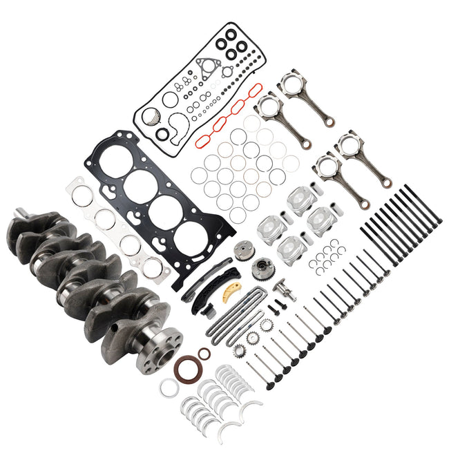 2012-2018 TOYOTA PRIUS V 1.8L Engine Rebuild Overhaul Kit Crankshaft Rods Timing 2ZR-FE 11791-22020
