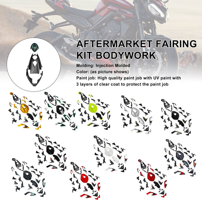 Injection Bodywork Fairing Kit for Street Triple 765 R/RS 2023-2025