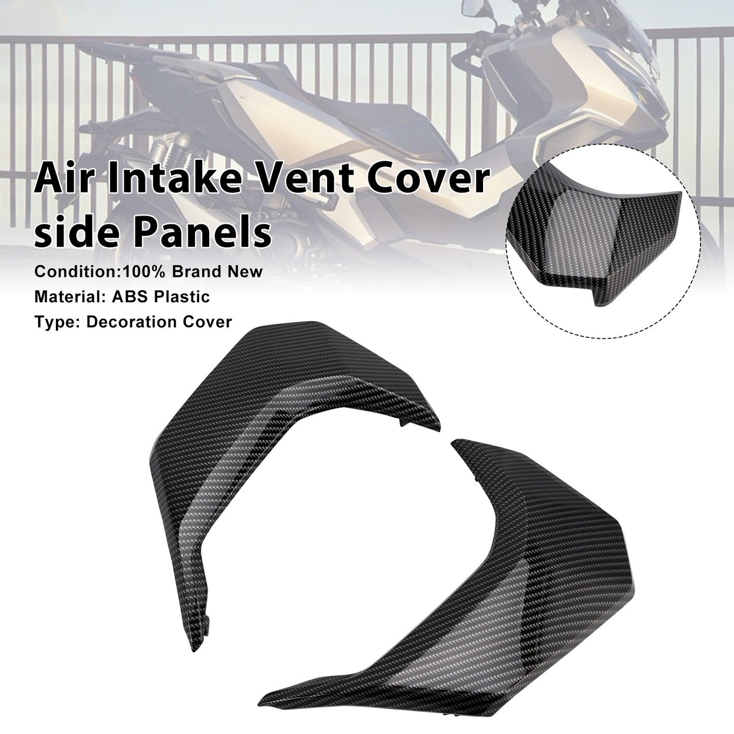 2022-2025 Honda ADV 350 Air Intake Vent Cover Side Panels Fairing