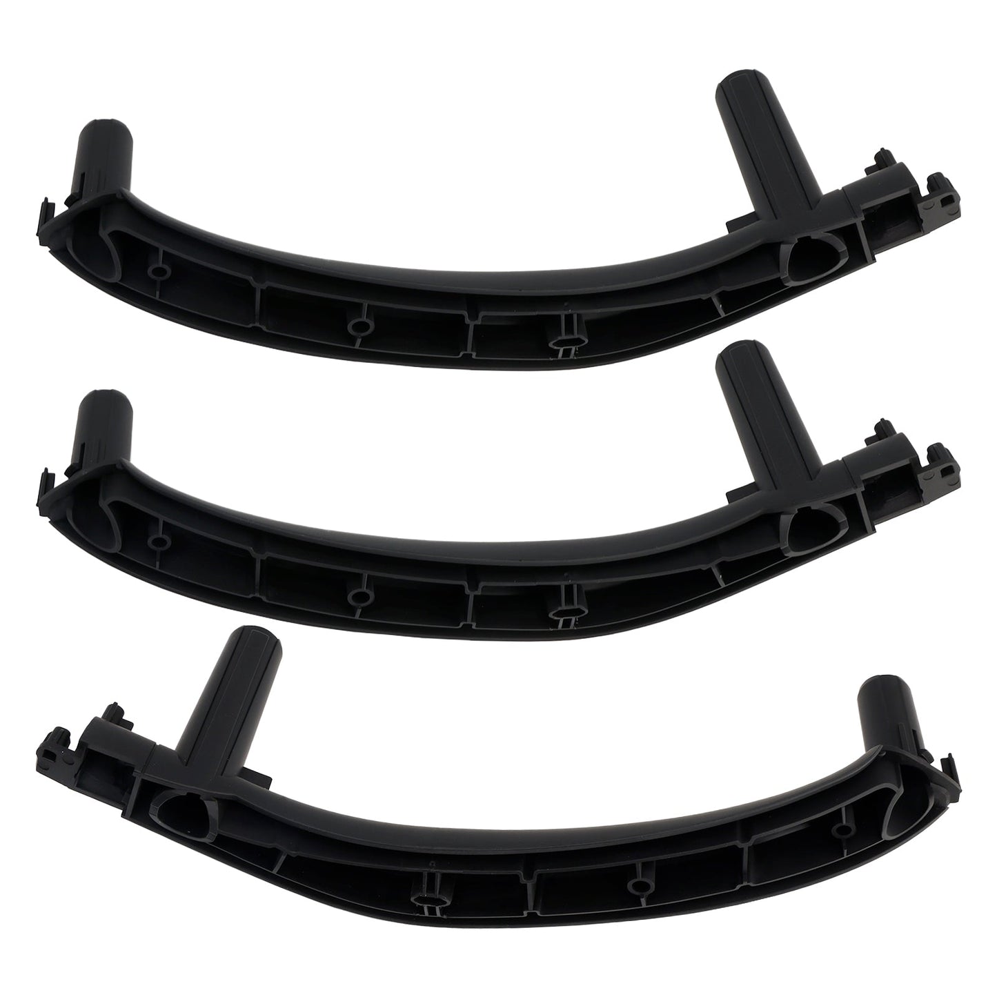 RHD 3PC Interior Door Handle Pull Cover For BMW X5 F15 X6 F16 2014-2018