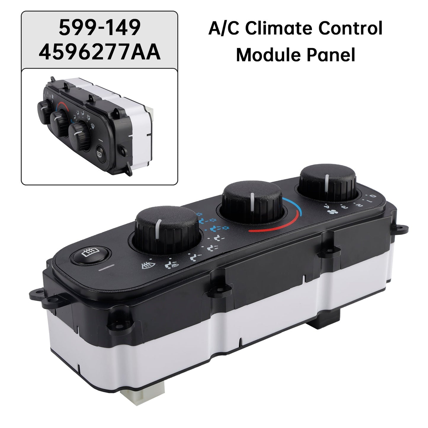 A/C Climate Control Module Panel 599-149 4596277AA for Chrysler Truck
