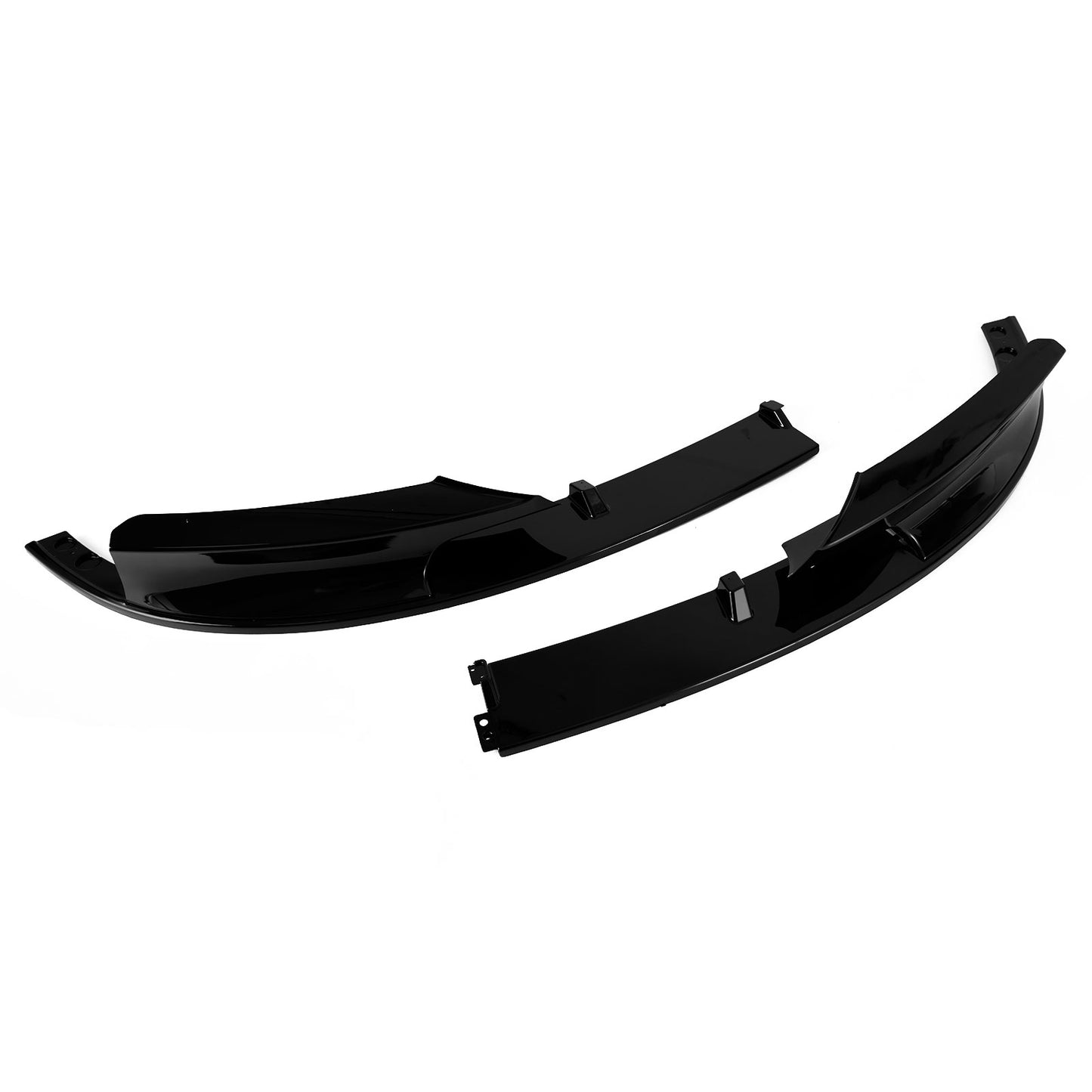 Gloss Black Front Bumper Spoiler Lip Fit BMW 3 Series F30 2012-2018 M Sport