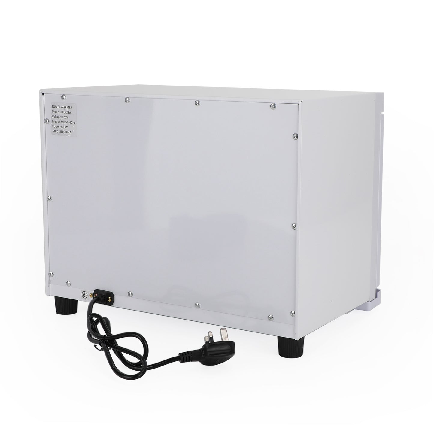 23L Hot Towel Warmer Cabinet UV Sterilizer Box Facial Salon Beauty Equipment