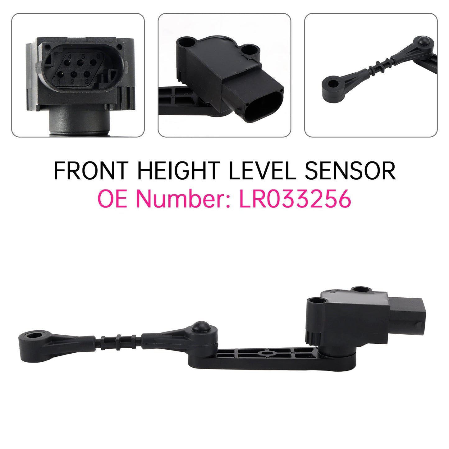 Front Height Level Sensor LR033256 For Discovery 5 Range Rover Sport L405 L494