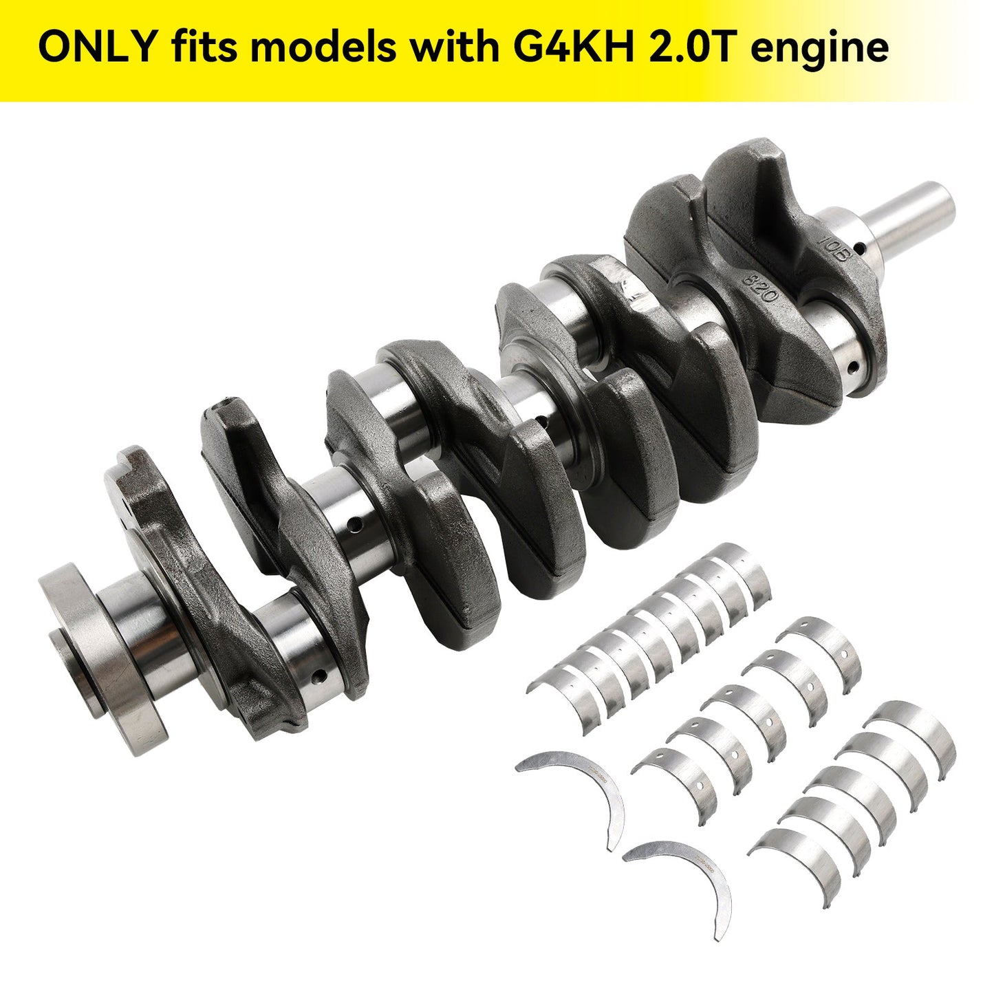 2013 Kia Optima SXL Sedan 4-Door G4KH Crankshaft+Main & Rod Bearing Kit 23111-2G40