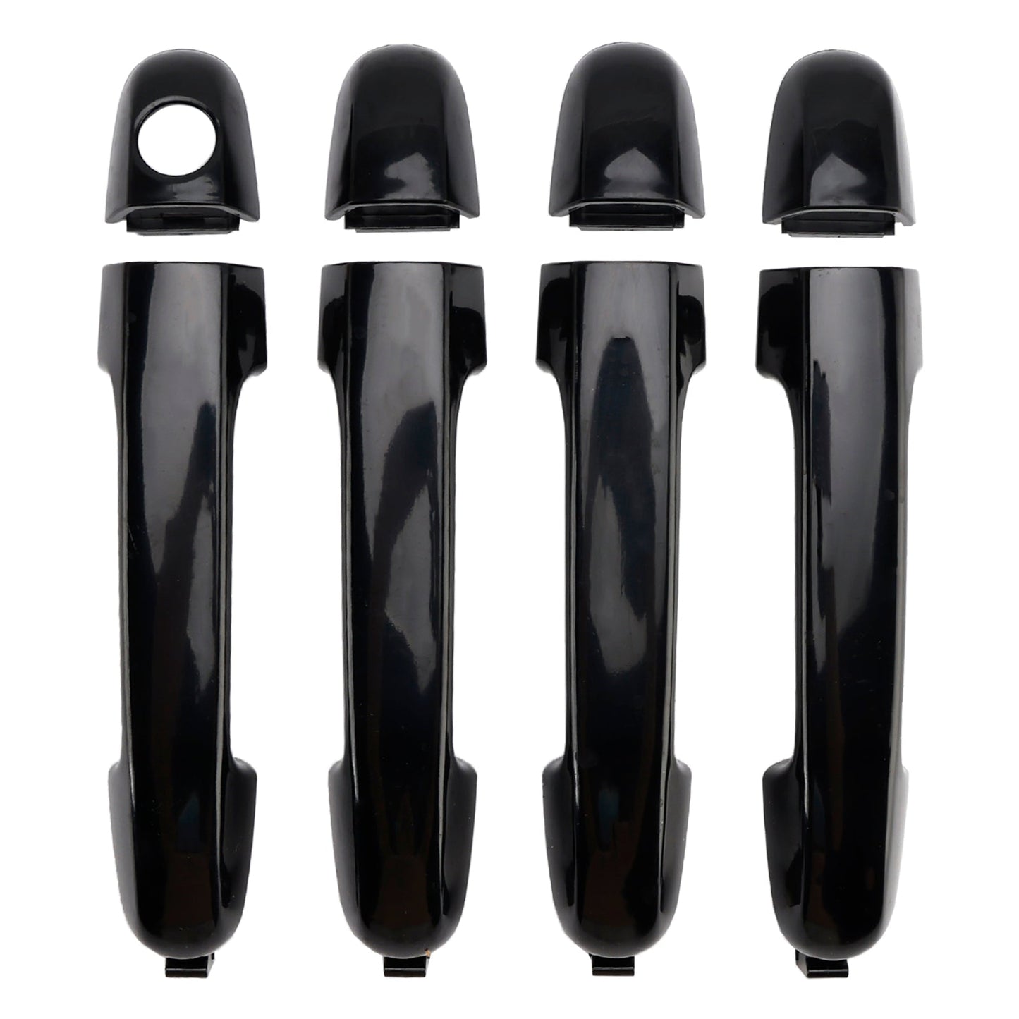 4Pcs Front/Rear Left Right Outer Door Handle For Hyundai i20 PB 2009-2015