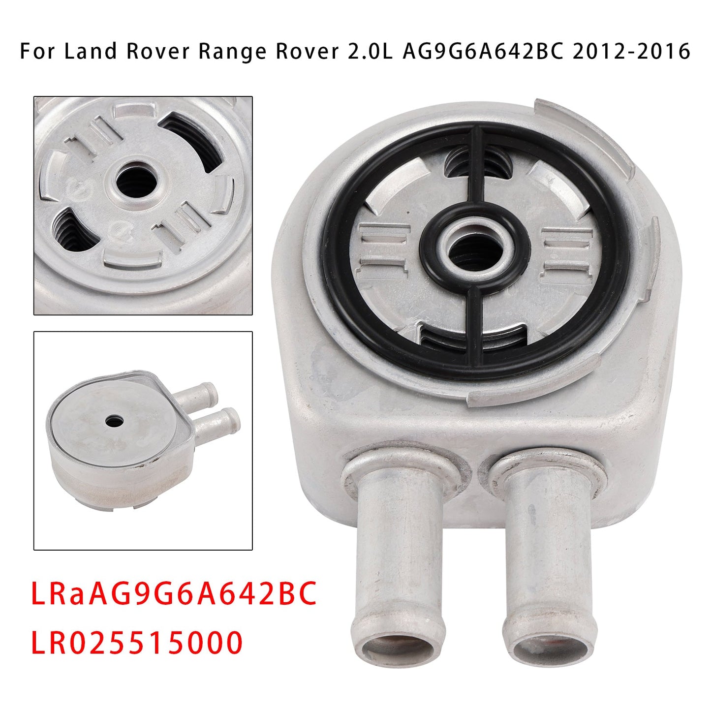 Engine Oil Cooler LR025515 Per Land Rover Range Rover 2.0L AG9G6A642BC 2012-2016