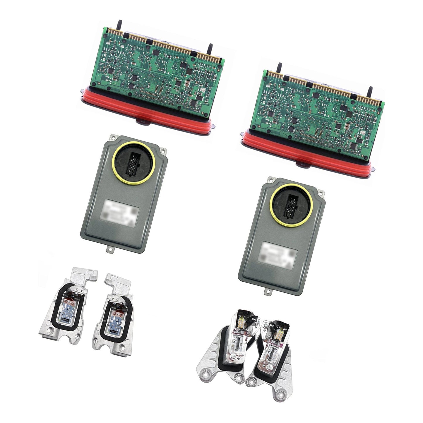2014-2016 BMW 550i 8PCS Left+Right Adaptive Headlight Control Module Set