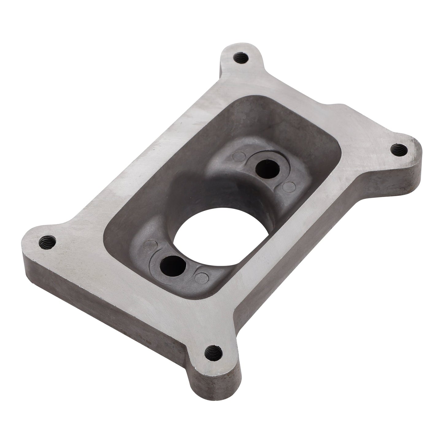 2044 One Natural Aluminum Performance Carburetor Adapter 2044