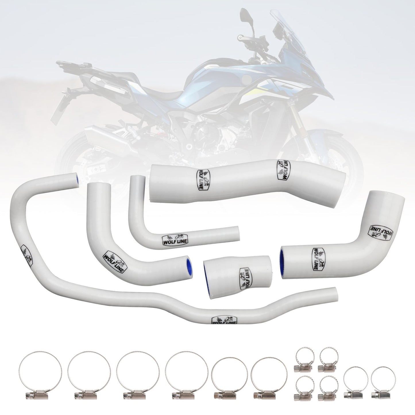 2021-2024 BMW S1000XR Silicone Radiator coolant Hose kit