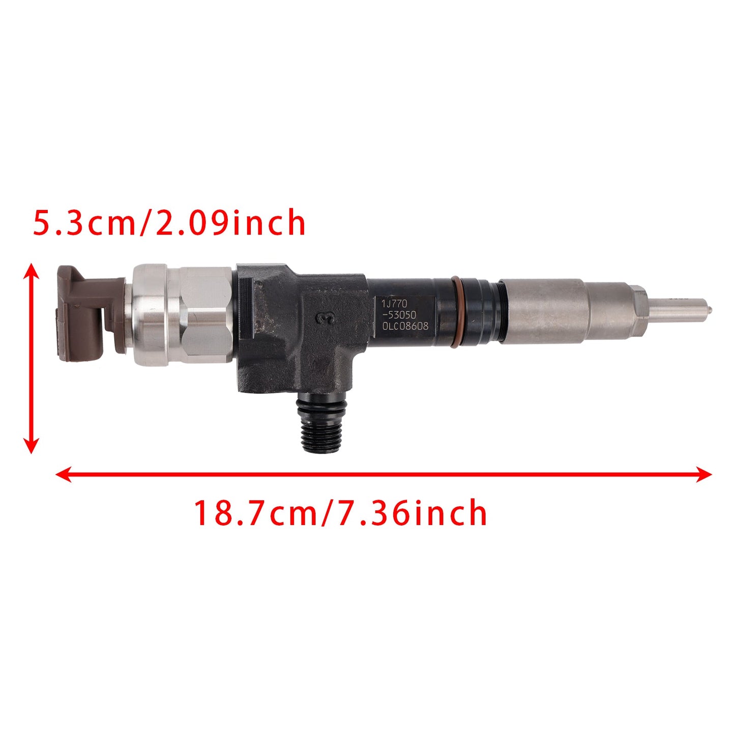 Fit For Caterpillar CAT Compact Wheel Loader 906M 907M 908M 1Pcs Fuel Injector C3.3B Engine 6082959