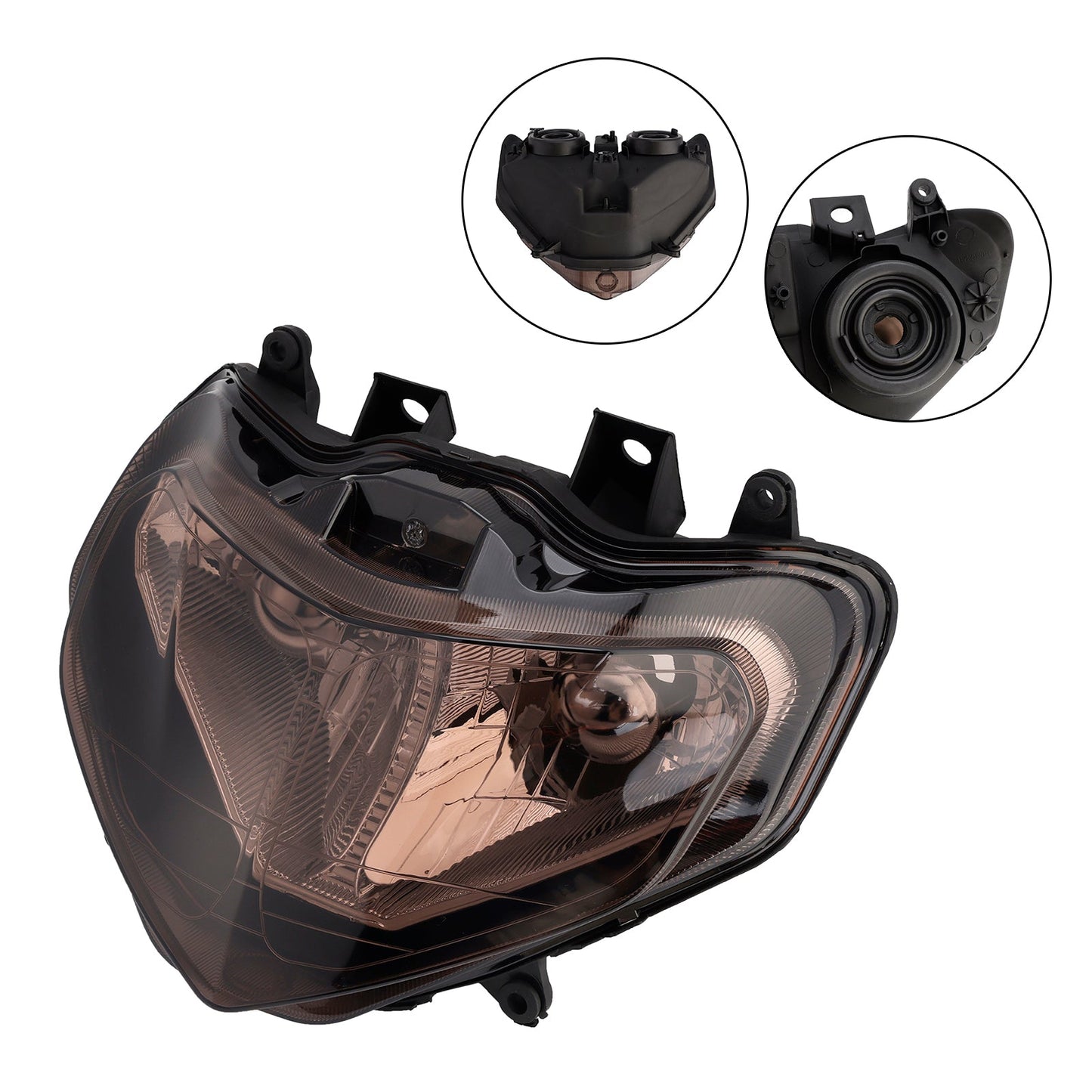 2001-2003 for Suzuki GSX-R 600 Headlight Guard Front Light Case Grille Smoke