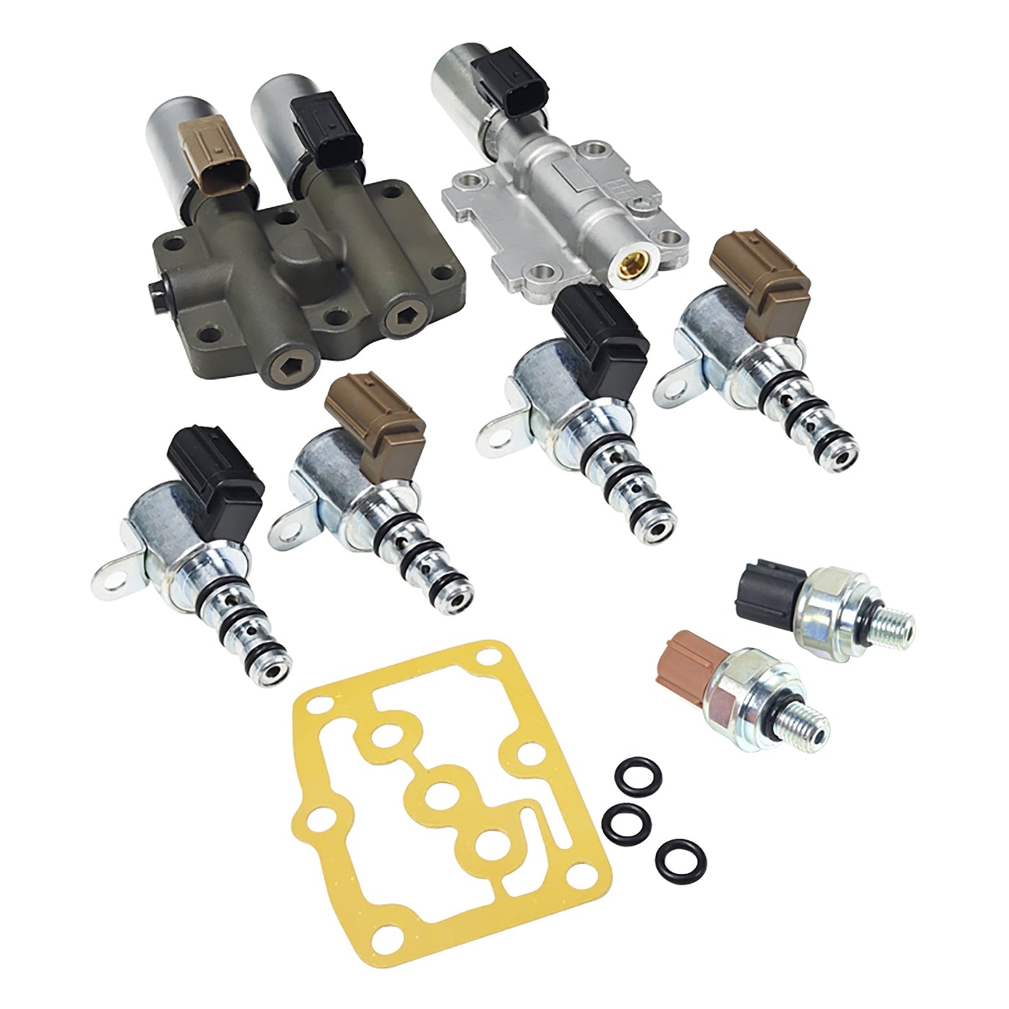 1998-1999 Acura CL 3.0 Transmission Solenoid Kit 8250-P6H-024 28252-PAX-000 28261-P7W-003