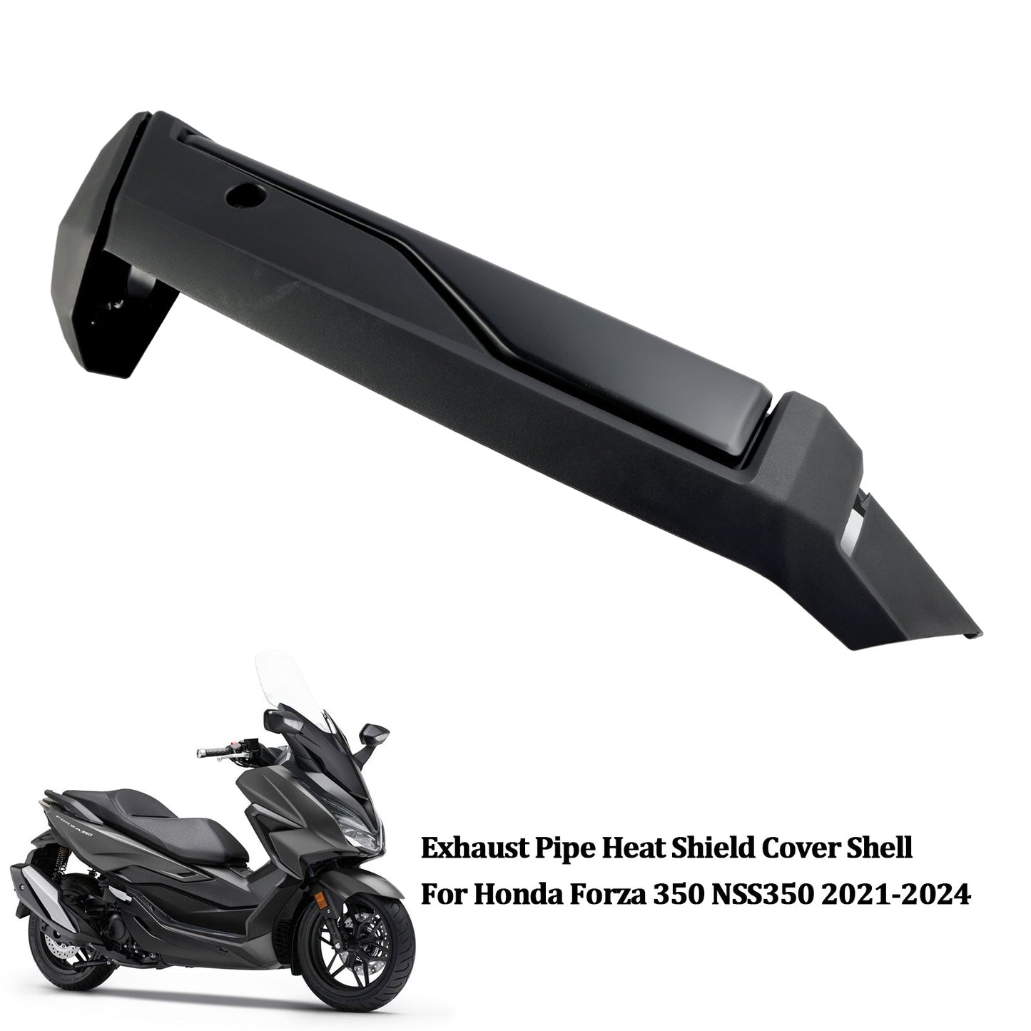 2021-2024 Honda Forza 350 NSS350 Exhaust Pipe Heat Shield Cover Shell