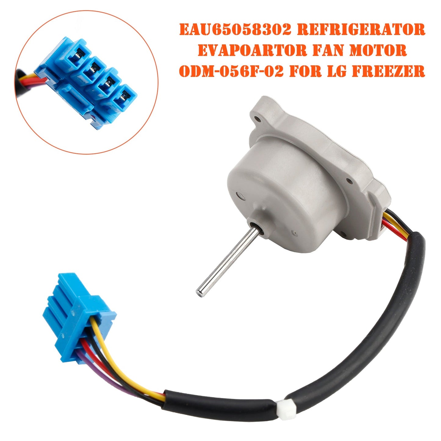 EAU65058302 Refrigerator Evapoartor Fan Motor ODM-056F-02 for LG Freezer