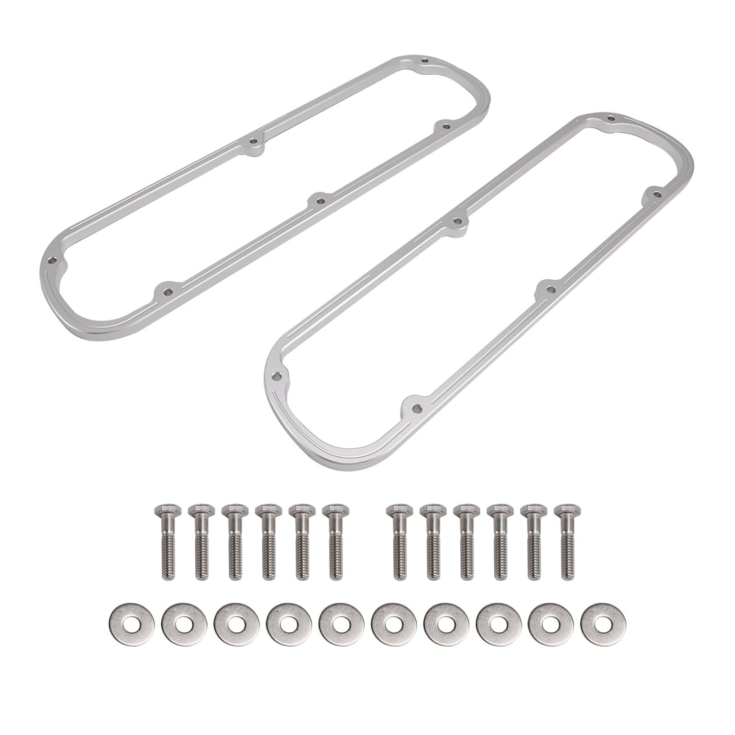 Valve Cover Spacers Kit with Bolts For Ford 1/2 inch Small Block 289 302 351W